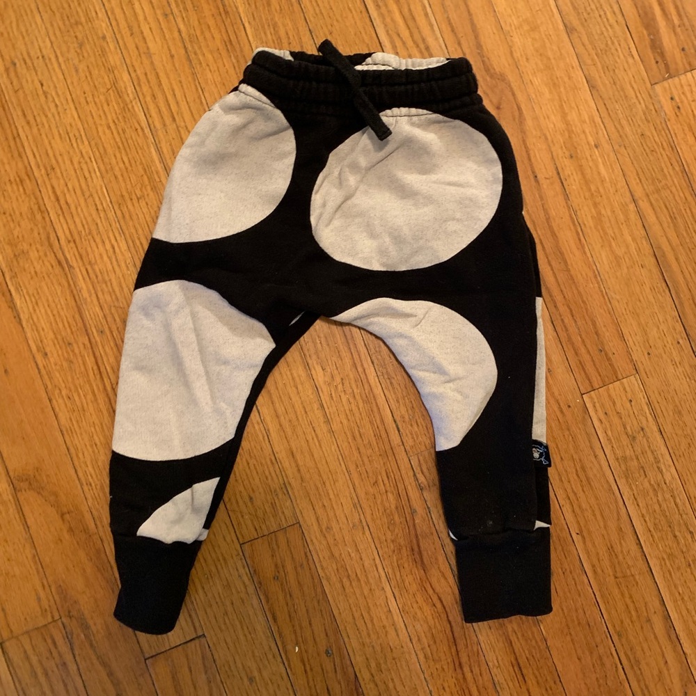 NUNUNU Circle Baggy Pants